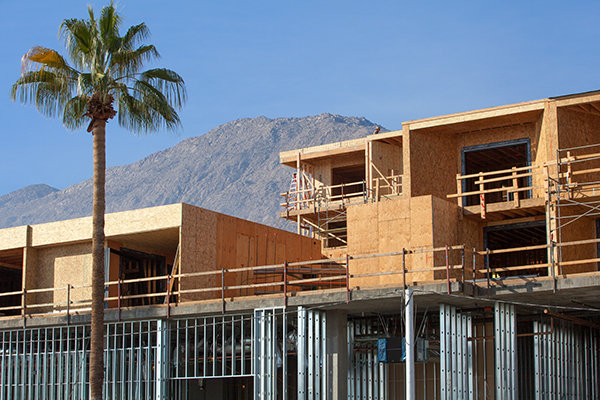 New building in Palm Springs