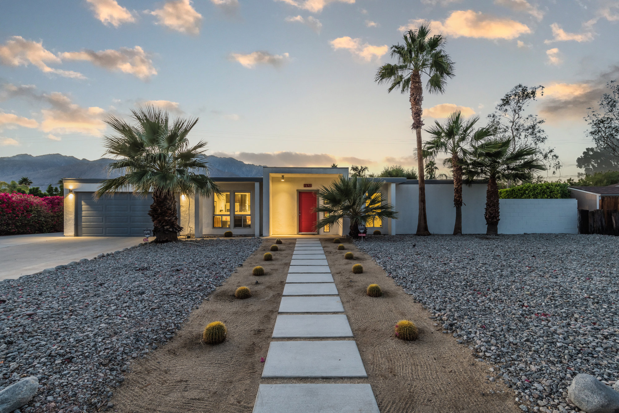A Desert Park Estates mid-century modern home