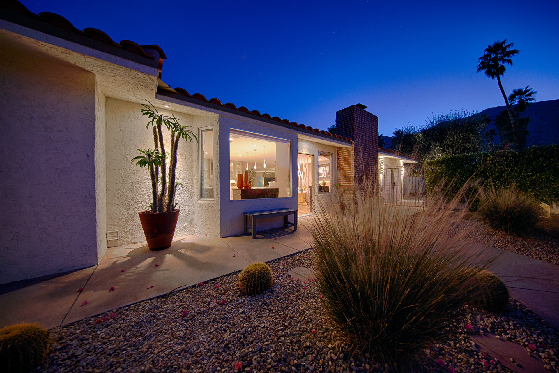 A home in Tahquitz River Estates in Palm Springs.